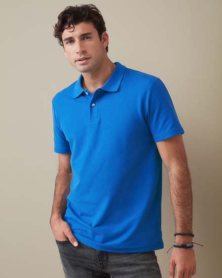 Short sleeve polo shirt for men