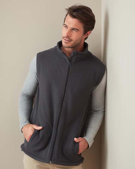 Chaleco fleece para hombres