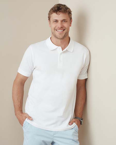 Polo manches courtes pour hommes