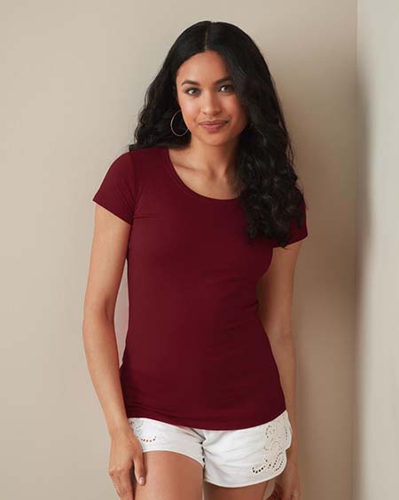 Crew neck T-shirt for women